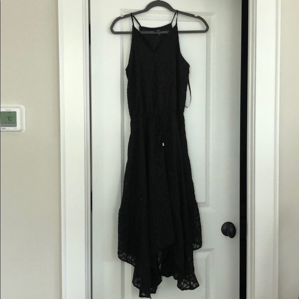 Black Eyelet Dress